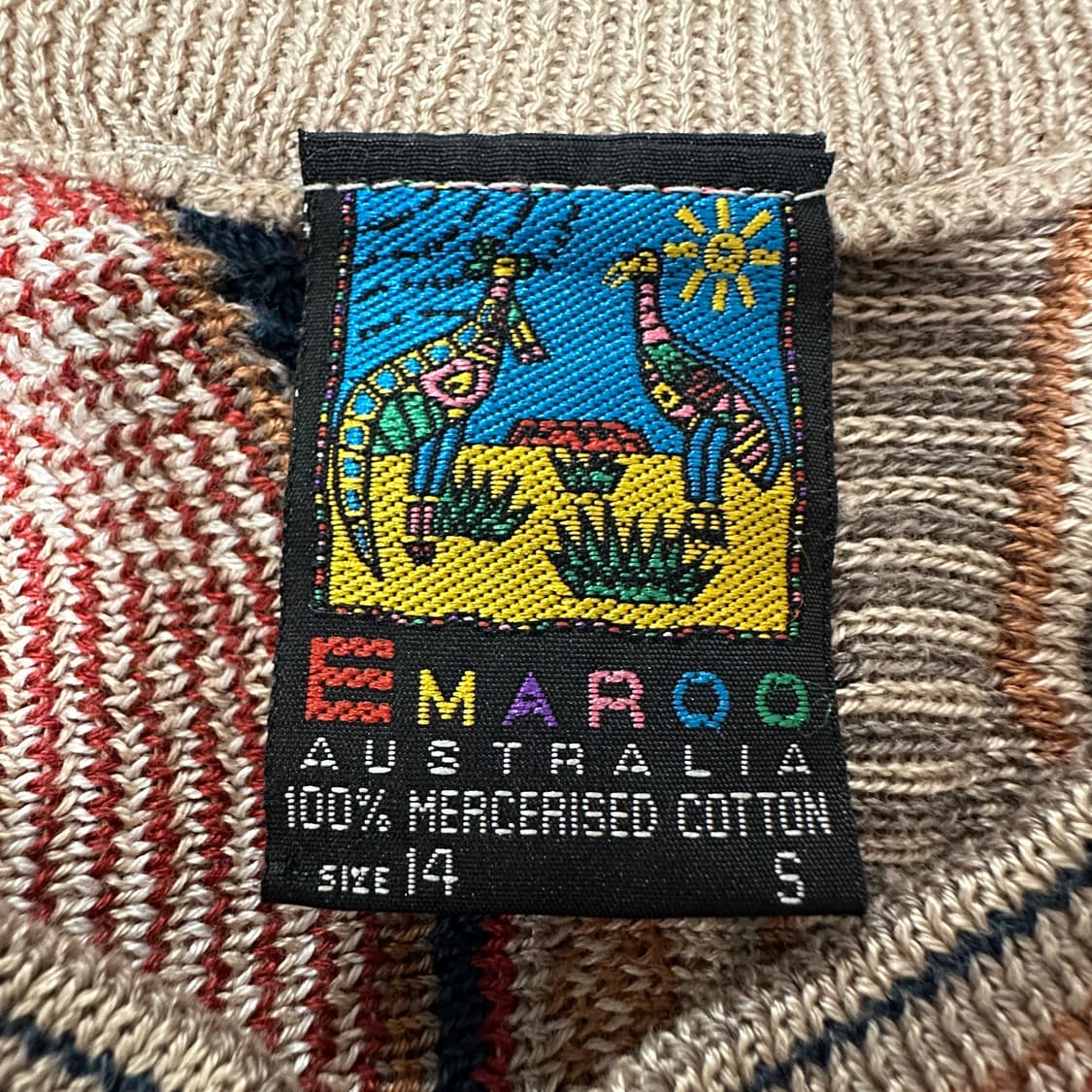 EMAROO asutralia made cable knit sweater 상품이미지3