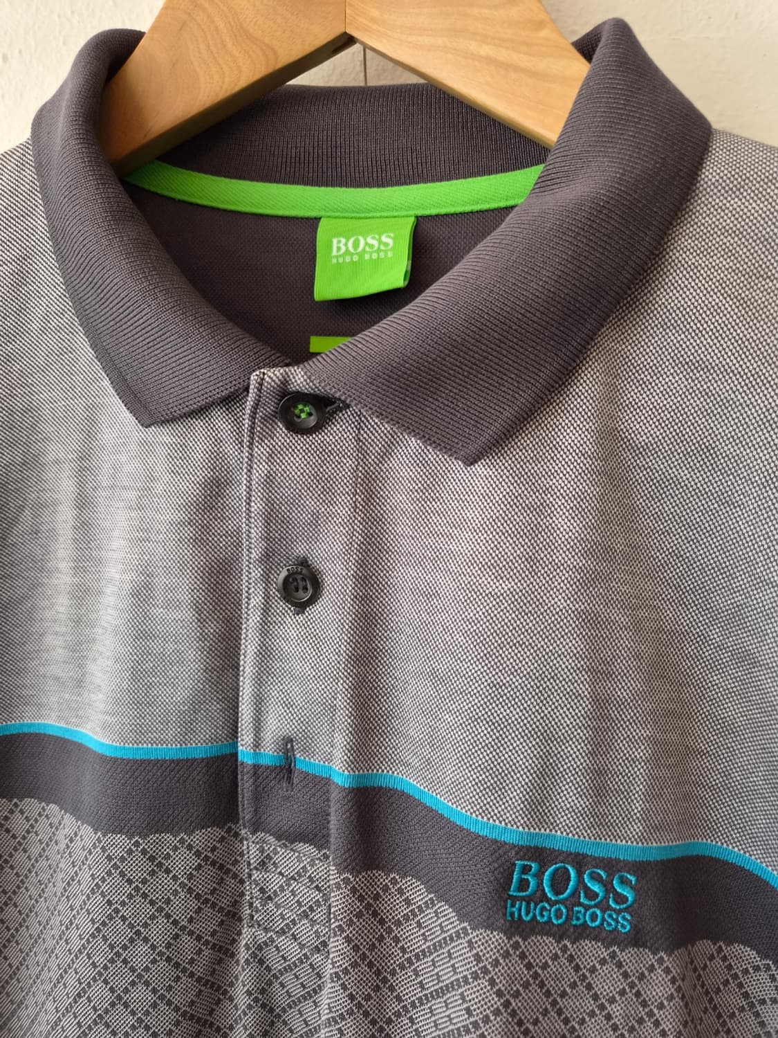 휴고보스 남성 긴팔PK카라티셔츠 M사이즈 상품이미지5