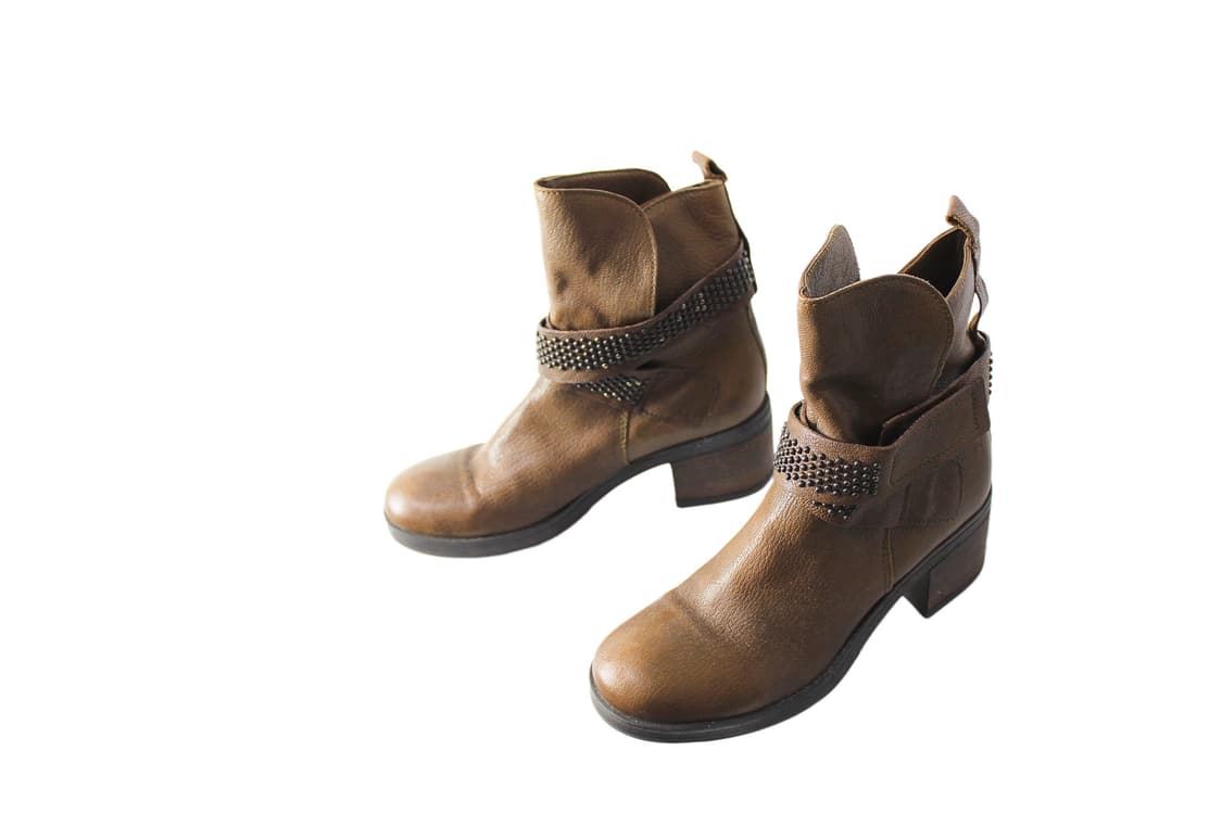 MANAS 마나스디자인 레더 스트랩 레더 부츠 상품이미지2