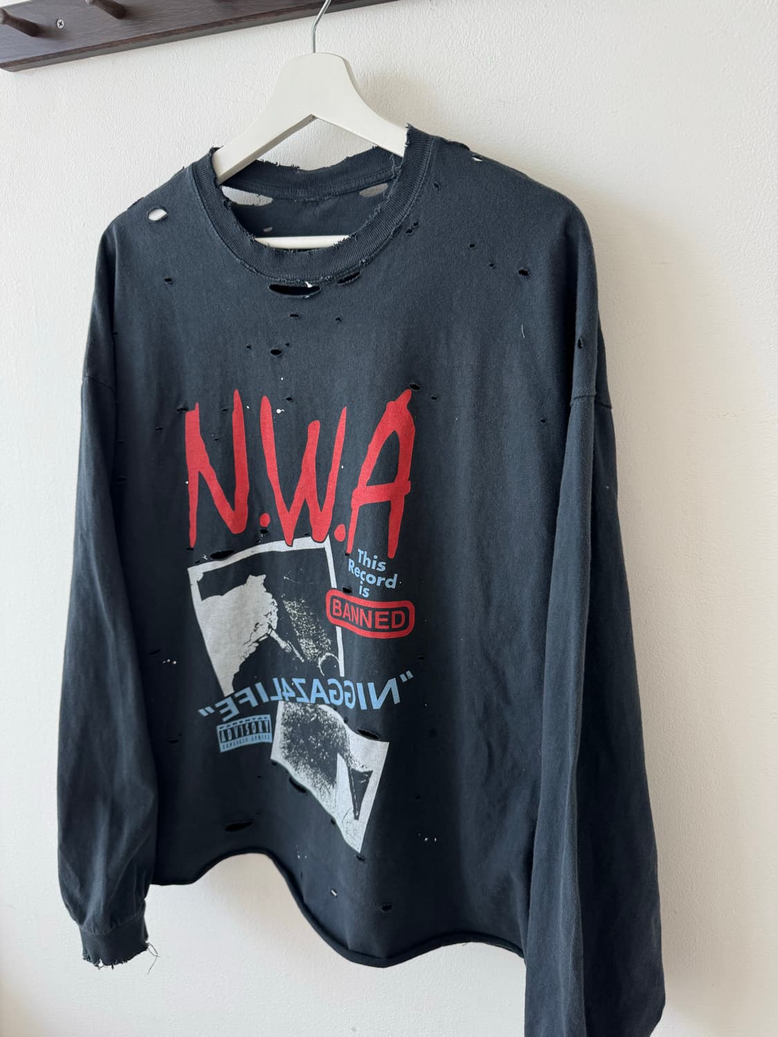 빈티지 N.W.A 긴팔 상품이미지6