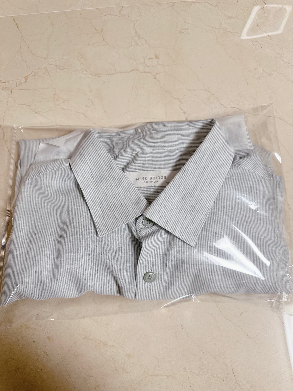마인드브릿지 린넨 링클프리 셔츠(105) 상품이미지9