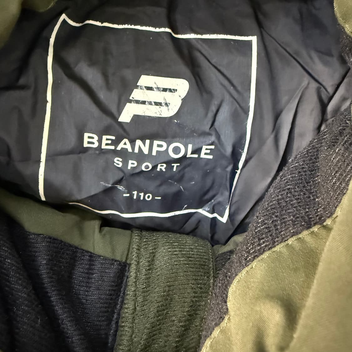 [110] 빈폴 스포츠 덕다운 카키 패딩 0105T1 상품이미지3