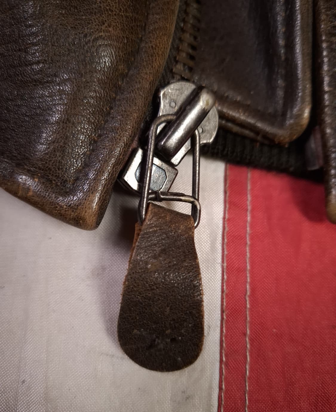 오리지날 아비렉스 탑건 리얼레더 미해군 G-1 항공점퍼 상품이미지6