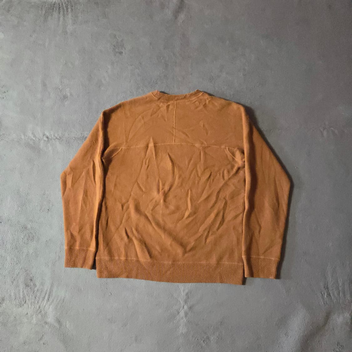 띠어리 캐시미어 100% 알코스 크루넥 니트 스웨터 M 스카치 상품이미지7