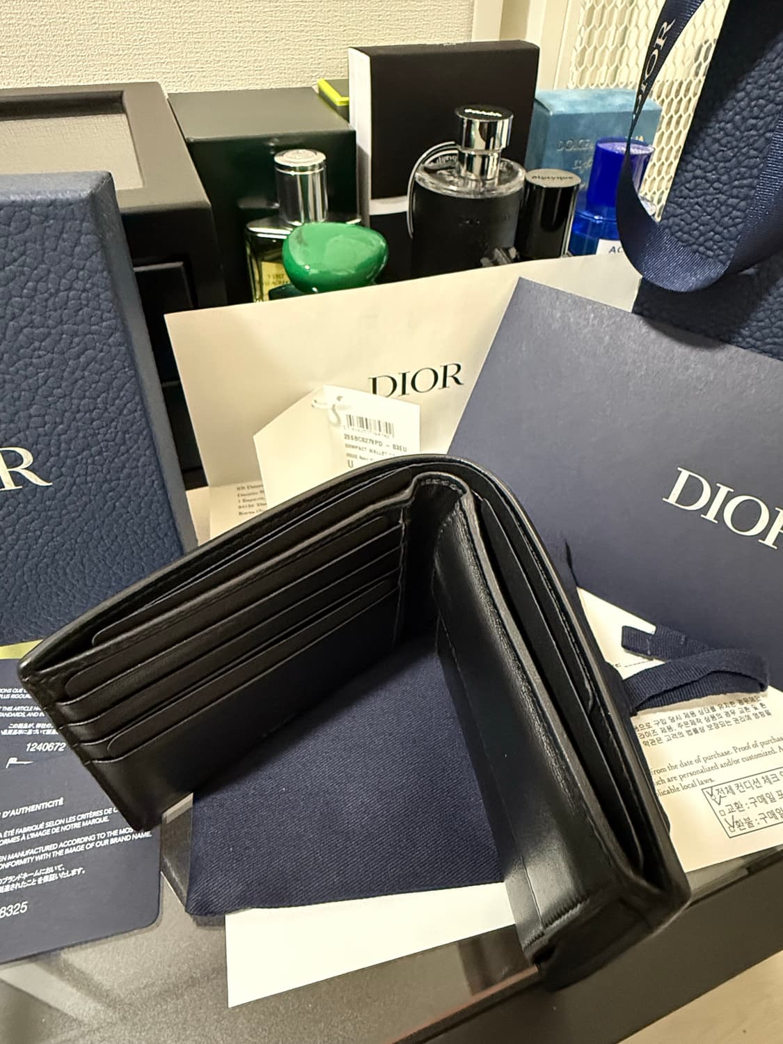 (정품) 디올오블리크 갤럭시 반지갑 상품이미지3