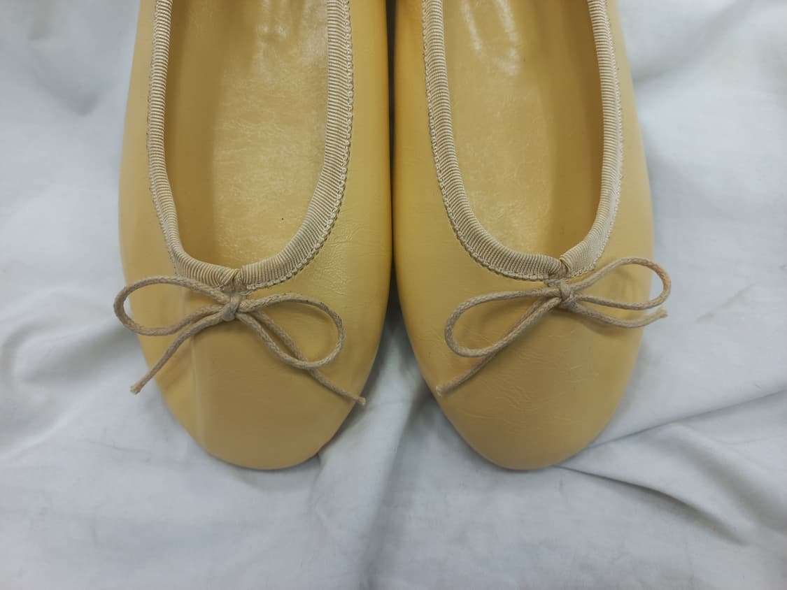 더라인 옐로우 플랫슈즈 245mm 상품이미지2