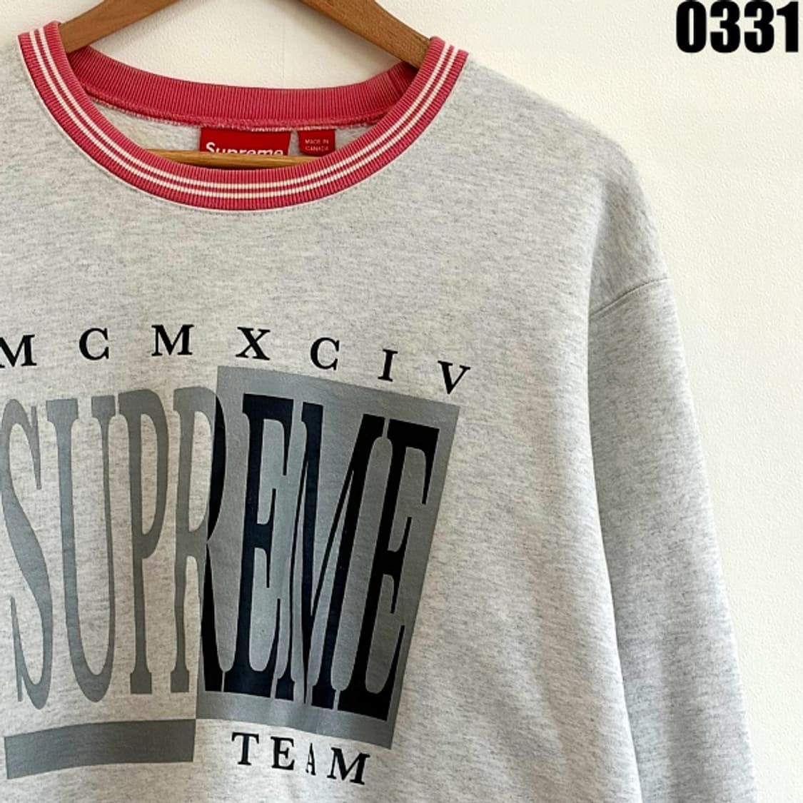 슈프림(Supreme) 클래식 그래픽 스웻셔츠 L 0331 상품이미지2