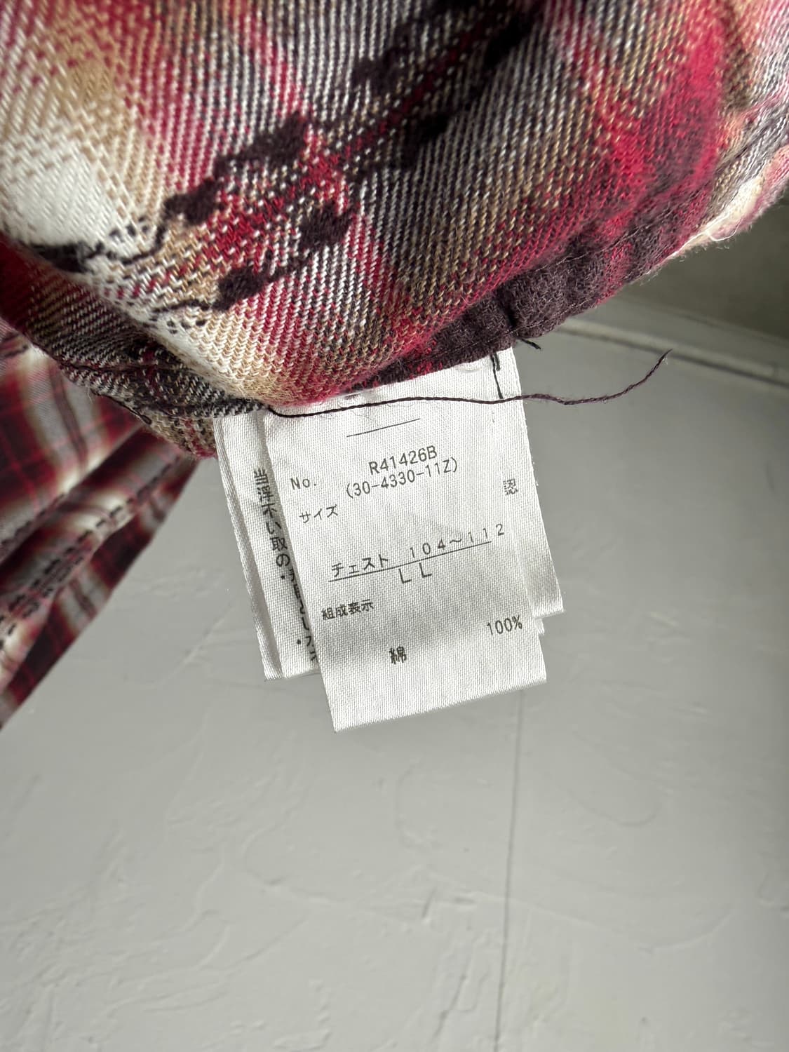 Sorridere 체크 웨스턴 셔츠 상품이미지3