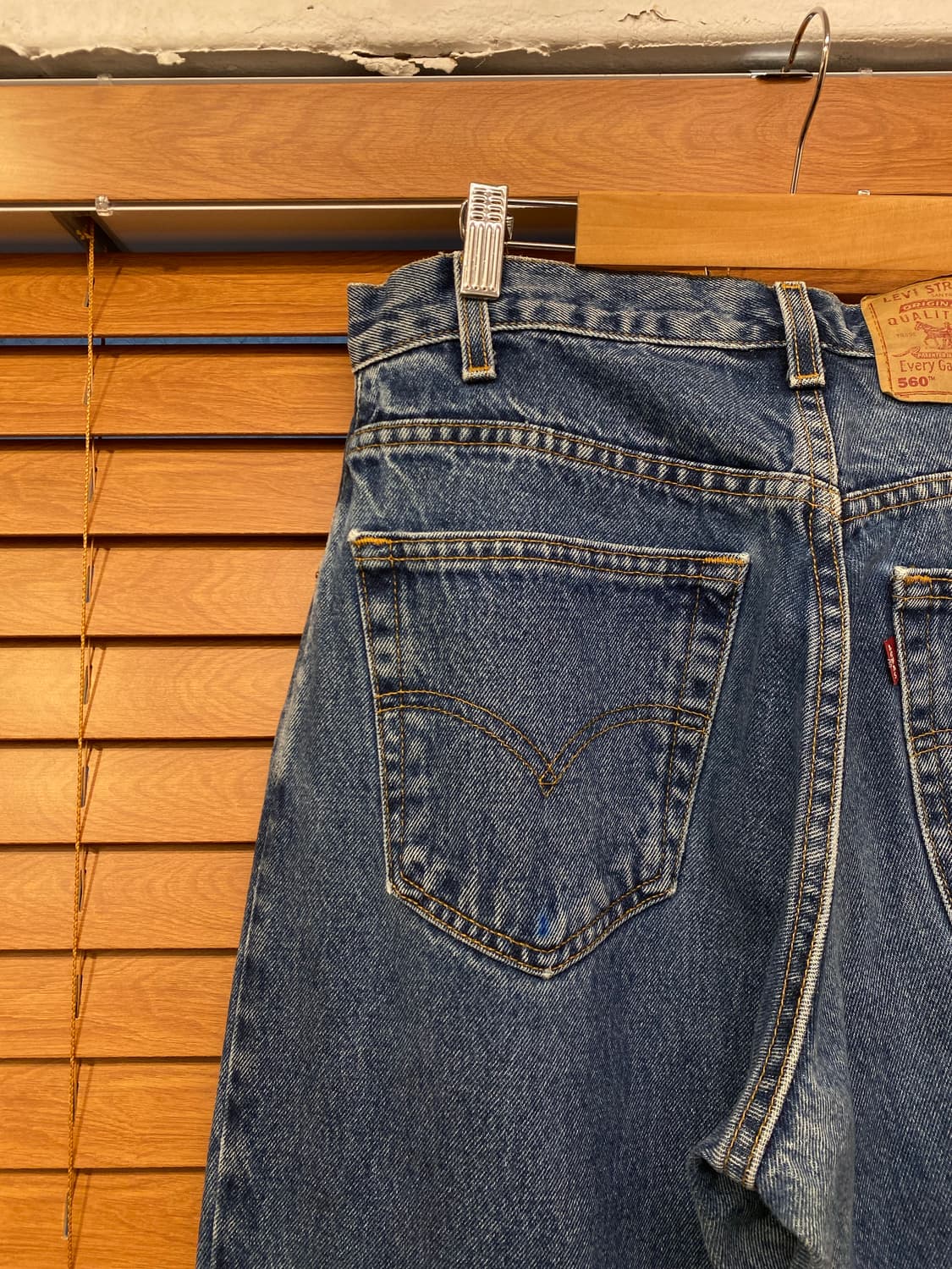 (31inch) 90s 빈티지 리바이스 560 진청 상품이미지6