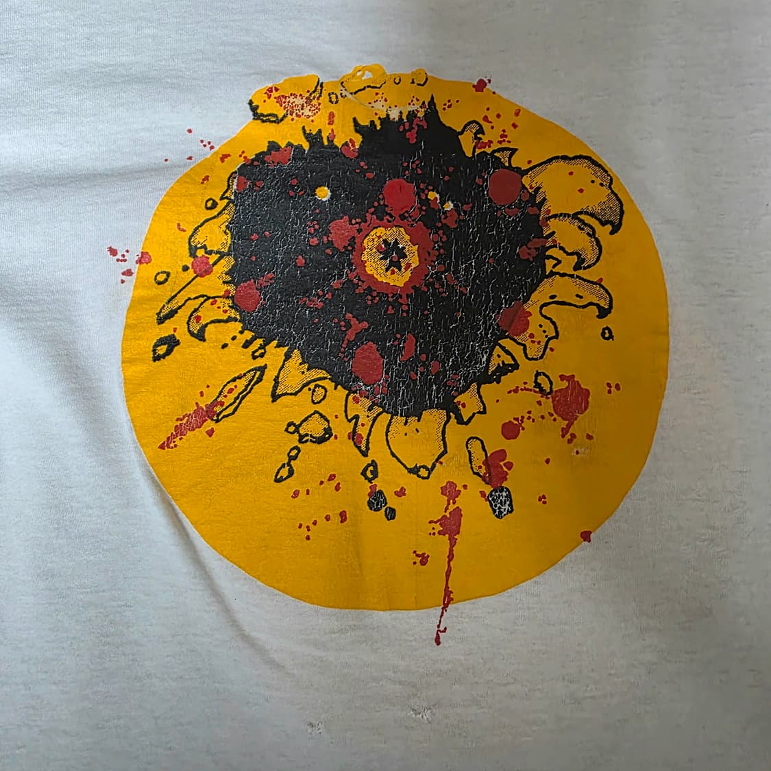 [XL] 80s 빈티지 헤드샷 스마일리 티셔츠 상품이미지5