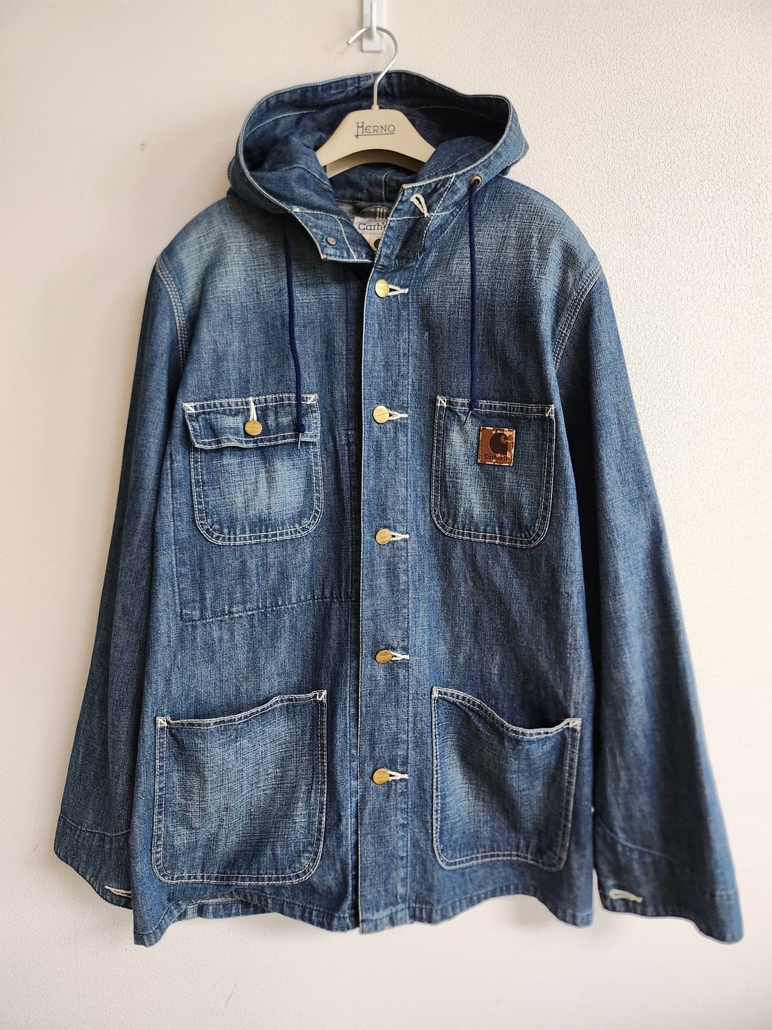칼하트 후드워크데님자켓(L 상품이미지1