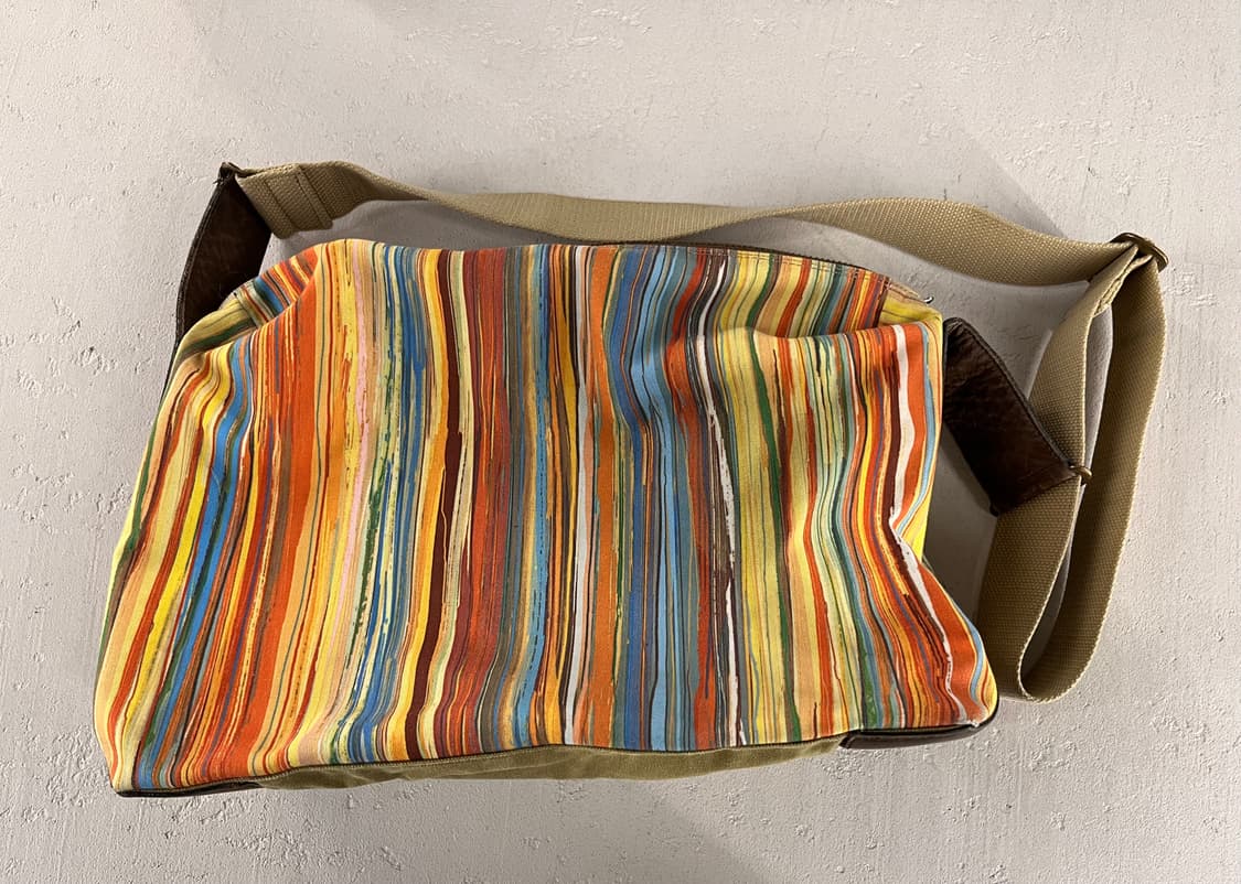 폴스미스 멀티컬러 스트라이프 숄더백 상품이미지1