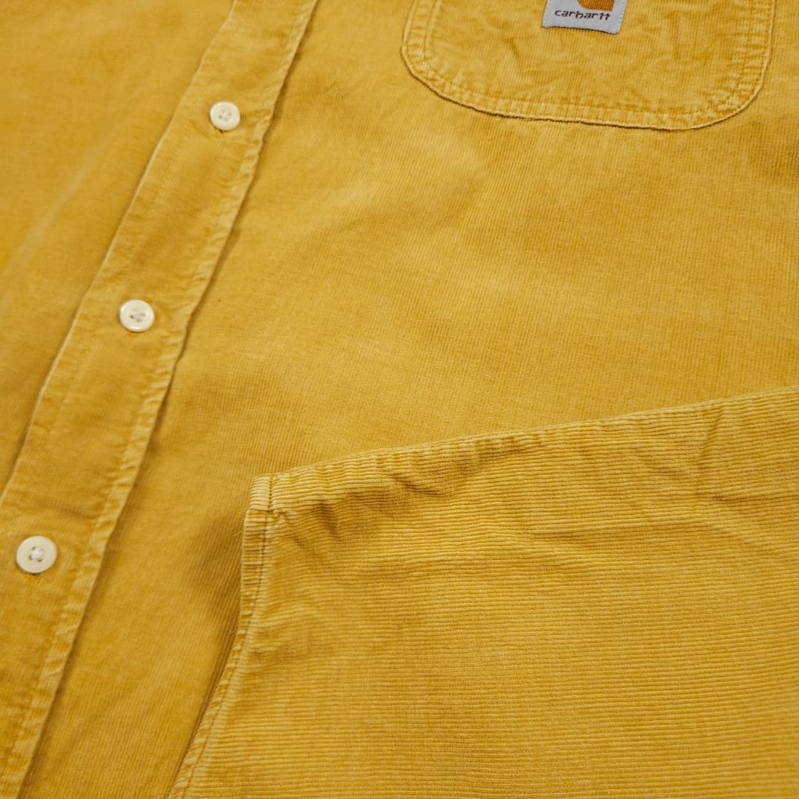 2XL(110) 칼하트 리워크 코듀로이셔츠 머스타드 상품이미지5