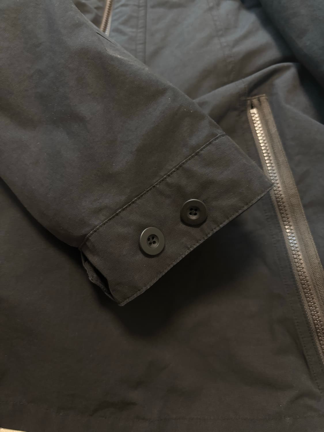 산산기어 필드 파카 ZIPPER FIELD PARKA [BLACK] 2 상품이미지5