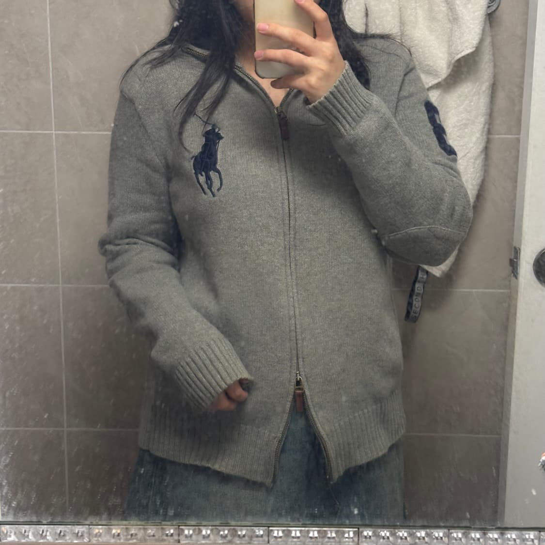 대대대장) 폴로 랄프로렌 빅포니 니트집업 상품이미지3