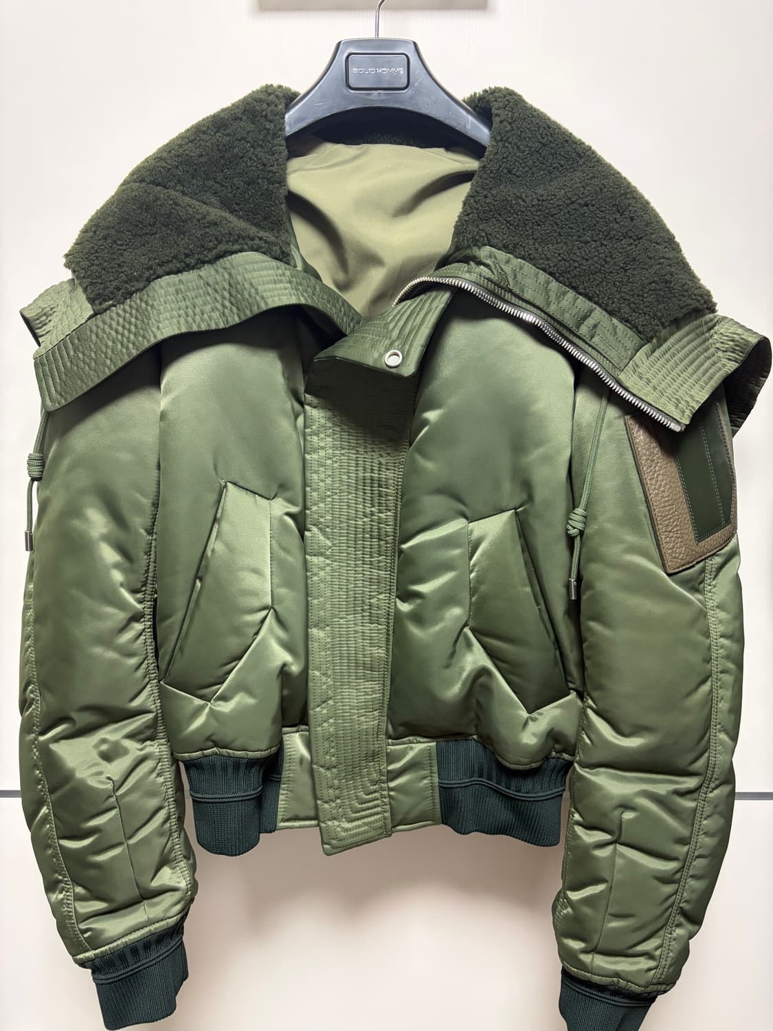 준지 16fw 구스다운크롭패딩 상품이미지1