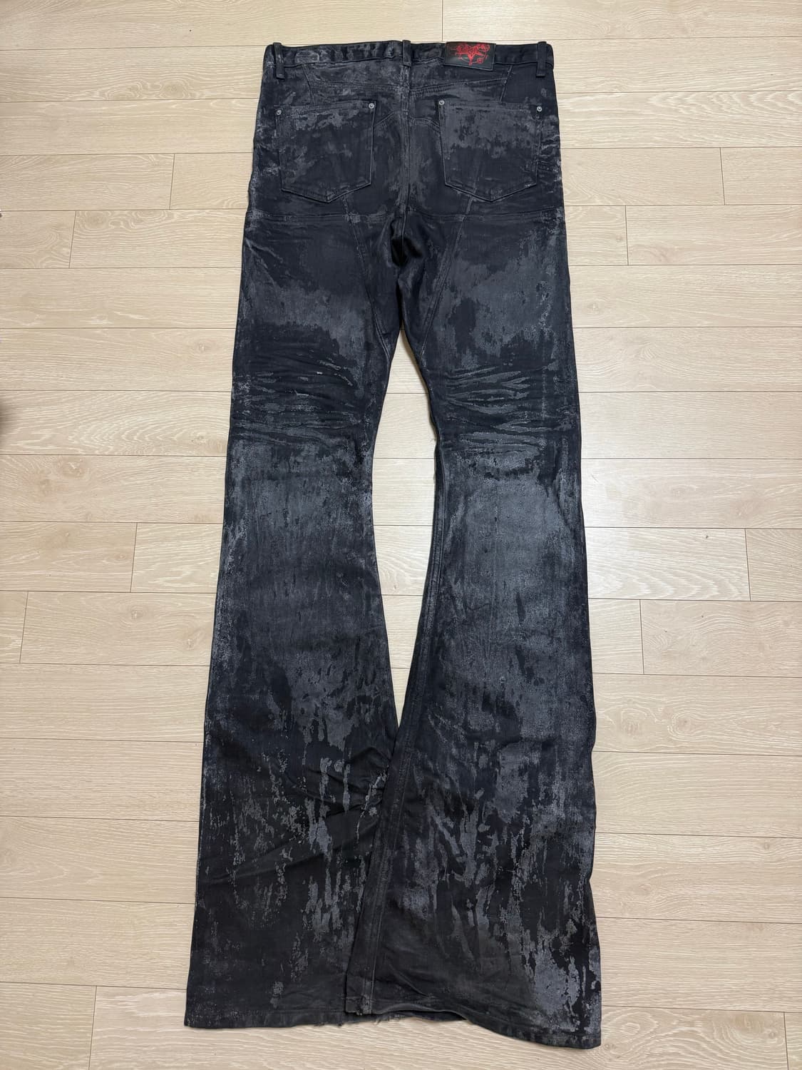 1) 에모스탠스클럽 펜타그램 코티드 플레어진 상품이미지3