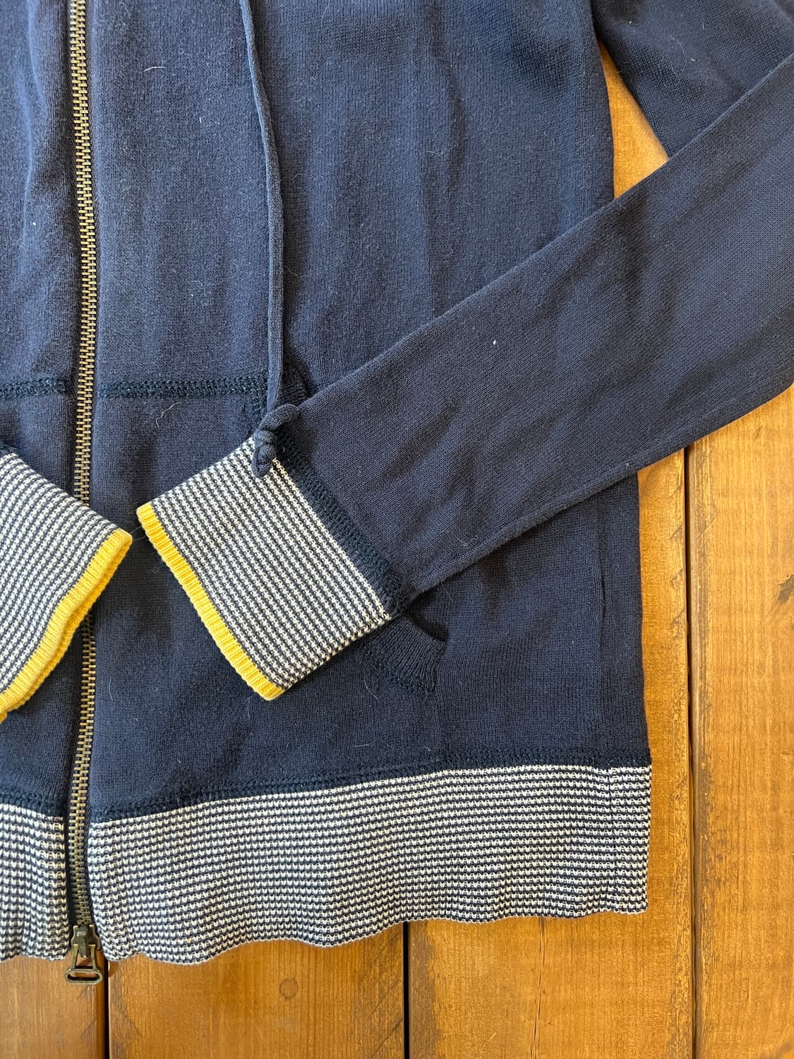 폴로 네이비 성조기 후드집업 상품이미지8