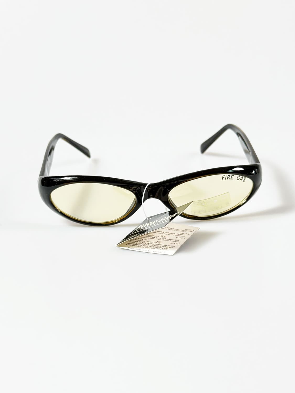 90s FIRE GAS 볼드 오벌 프레임 빈티지 틴트 선글라스 상품이미지1