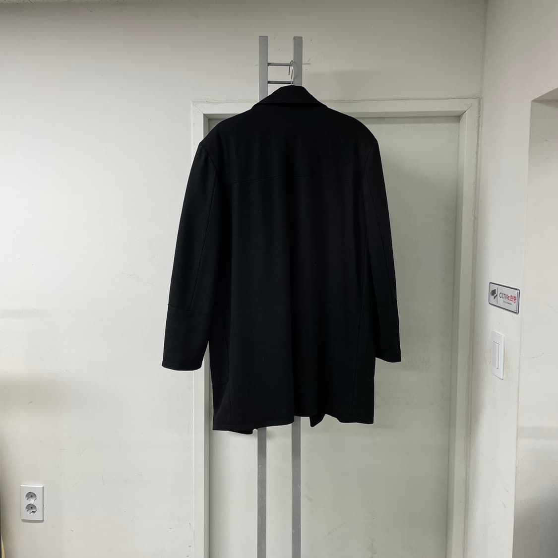 베르사체 블랙 코트 L 상품이미지8