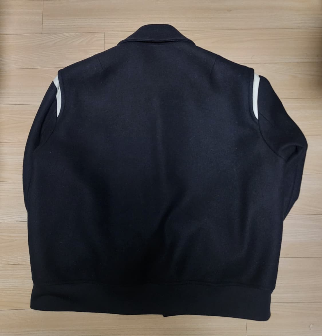 드로우핏 울 라이닝 바시티자켓[L] 상품이미지6