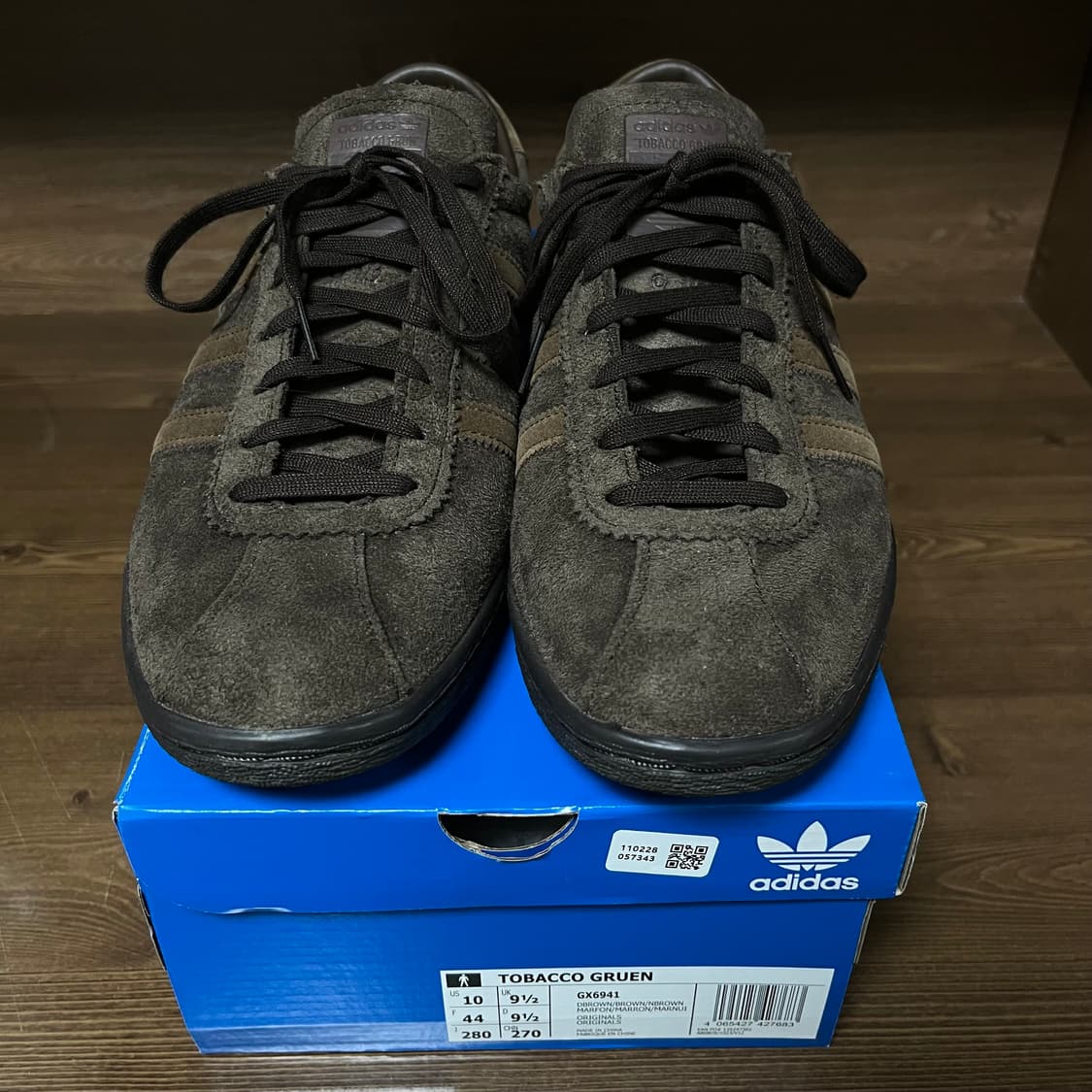 (280) 아디다스 토바코 그루엔 다크 브라운 상품이미지4