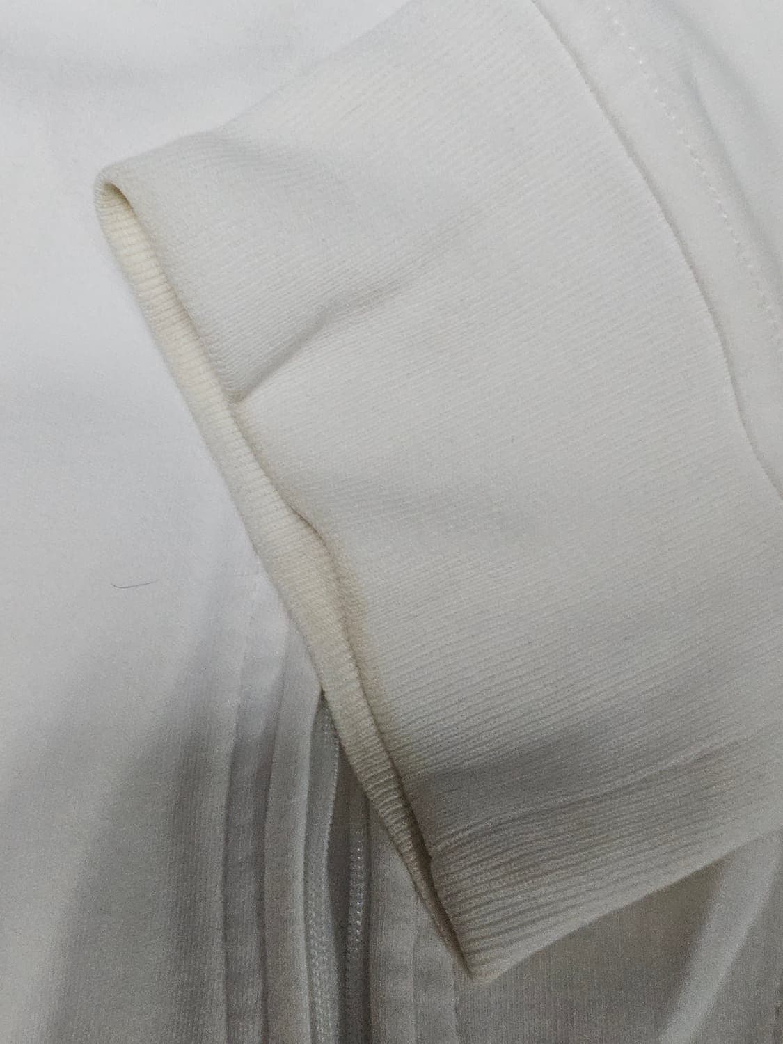 폴로랄프로렌 화이트 빅포니 코튼 집업 져지 XL 상품이미지5