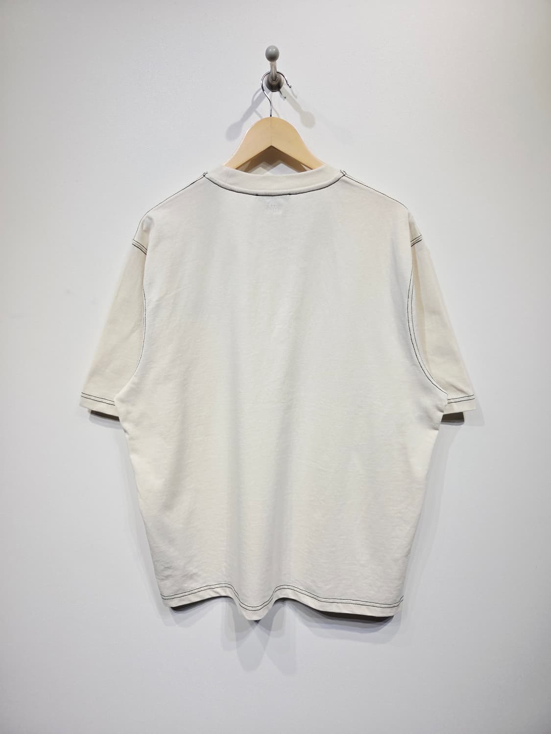 AMI 아미 시그니처 로고 스티치 반팔 티셔츠 상품이미지6