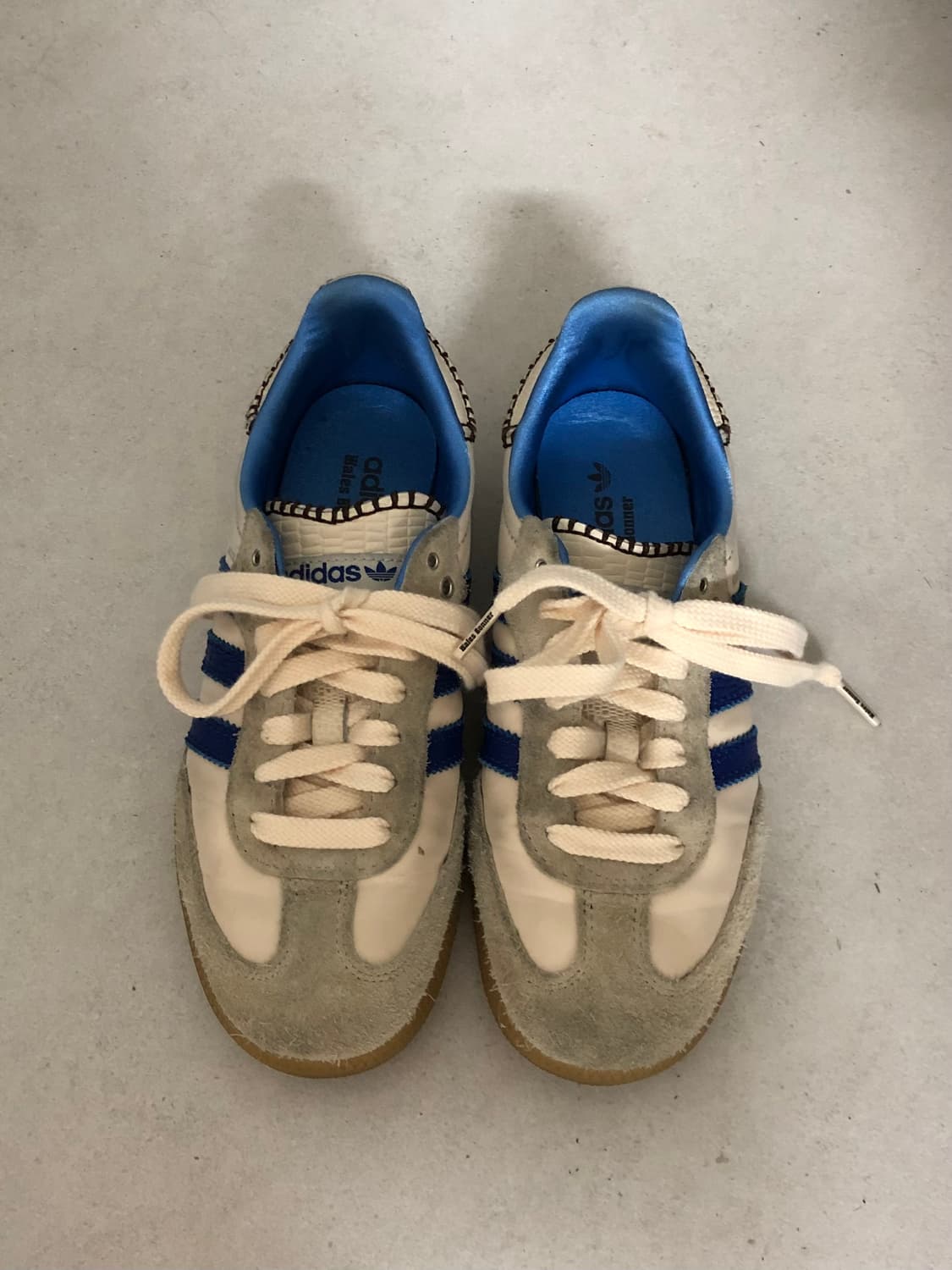 아디다스 x 웨일스 보너 삼바 원더 클레이 로얄 블루 235-240 상품이미지1