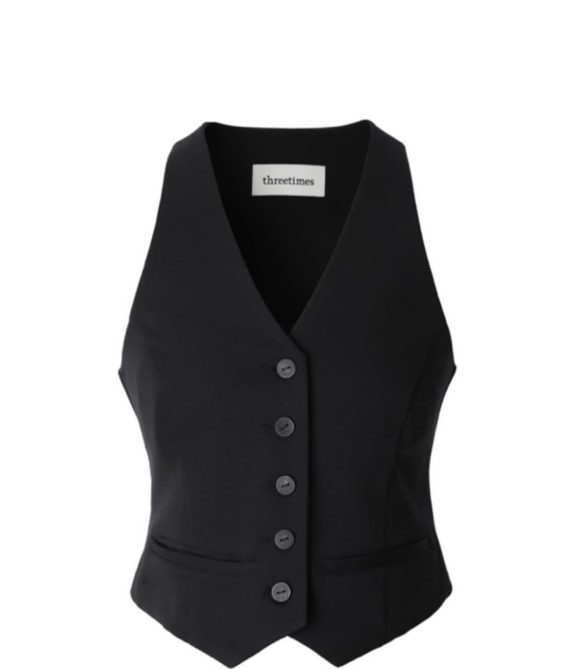 쓰리타임즈 Claire suit vest 상품이미지1