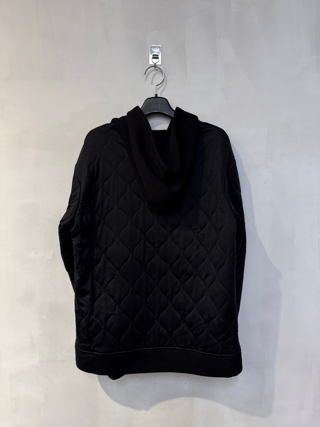 챔피온 블랙 후드경량패딩 상품이미지4