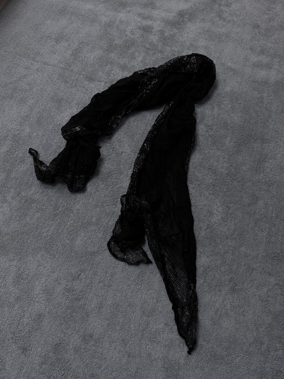 Vintage minial grunge mood scarf 상품이미지1