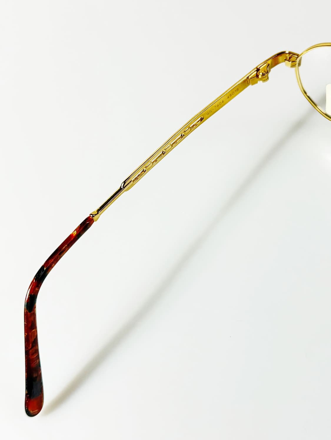 90s GIORGIONE 골드 오벌 메탈 프레임 빈티지 안경 상품이미지8