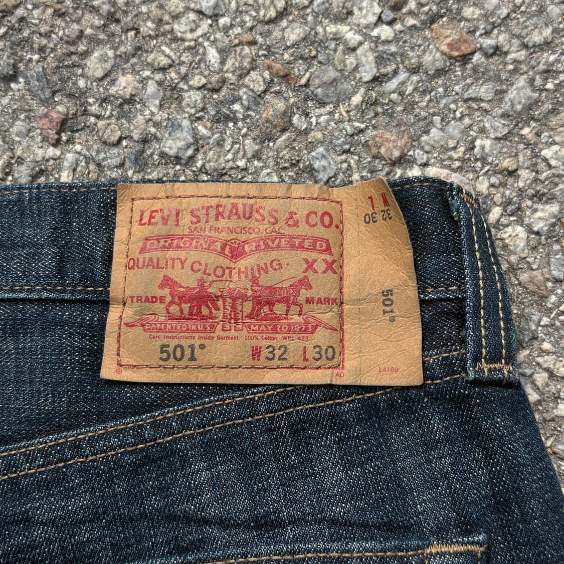 Levis 리바이스 501 스트레이트 플라이 데님 팬츠 상품이미지5