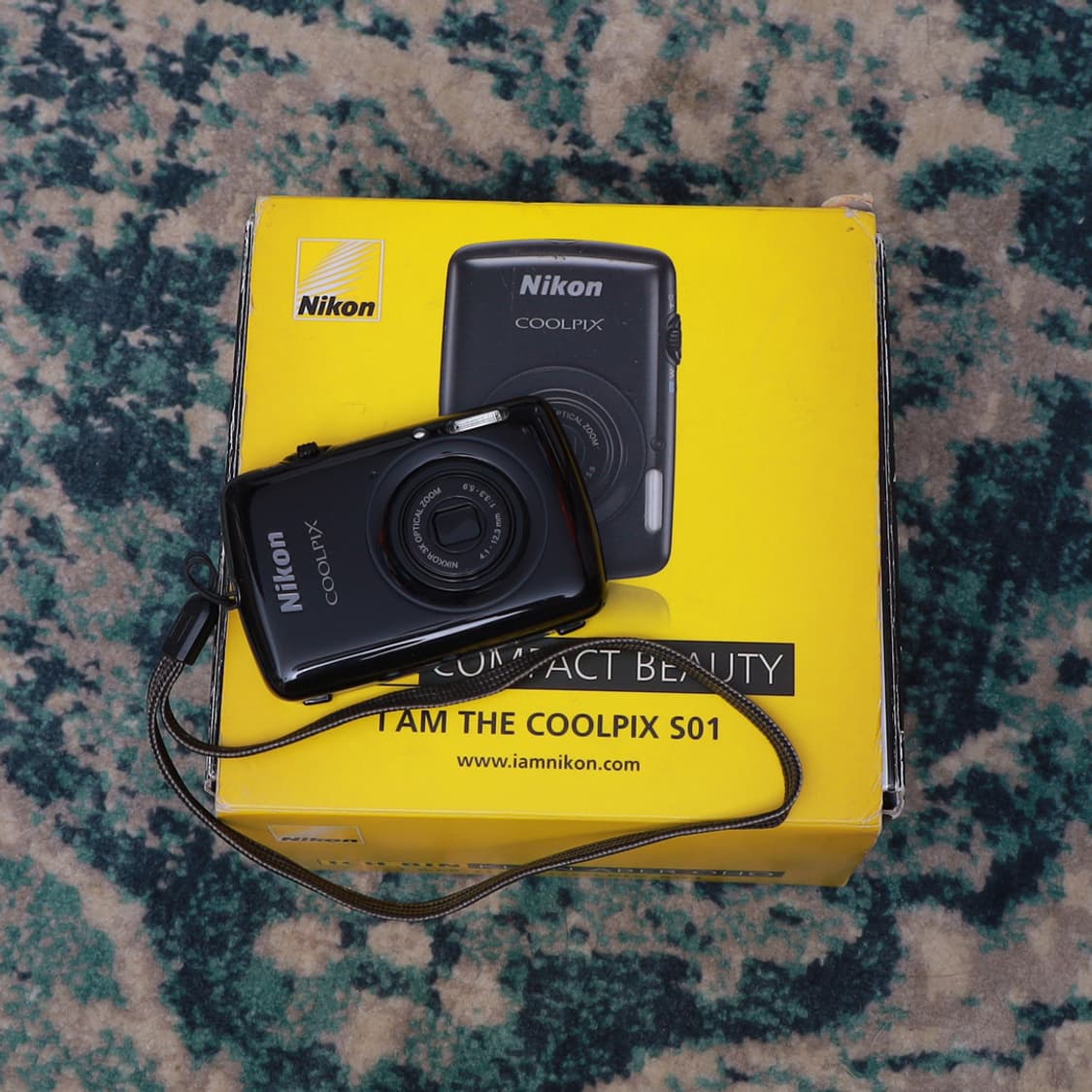 Nikon 니콘 쿨픽스 s01 coolpix s01 블랙 빈티지 디카 상품이미지1