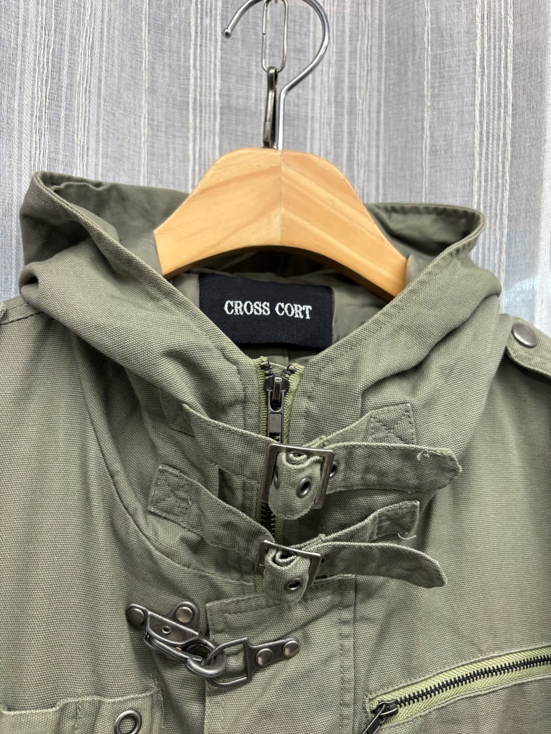 JAPAN 빈티지 파이어맨 버클 필드 야상 자켓 상품이미지7