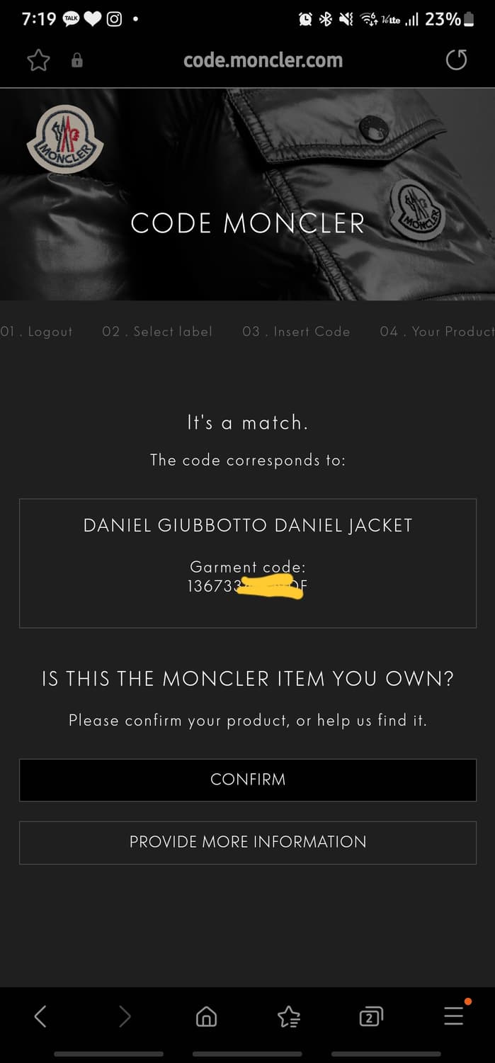 몽클레어 패딩 다니엘 4사이즈 (100-105사이즈) 상품이미지6