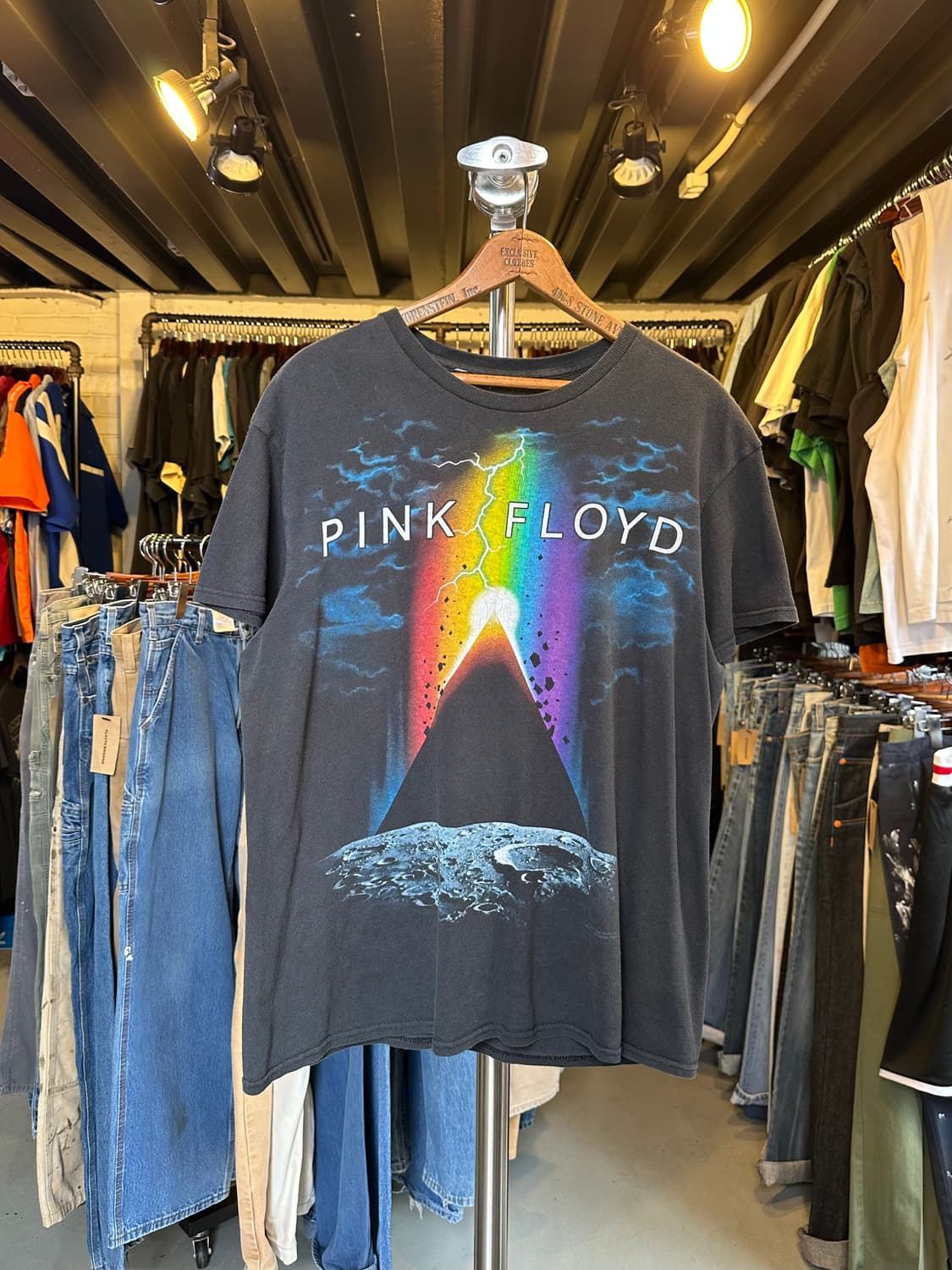 핑크플로이드 락밴드 프린팅 티셔츠 상품이미지1