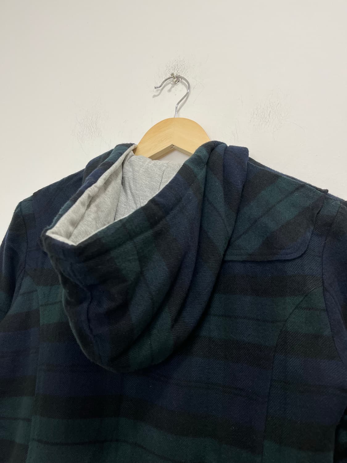 In the attic 일본 빈티지 락펑크 체크 떡볶이 숏코트 상품이미지7