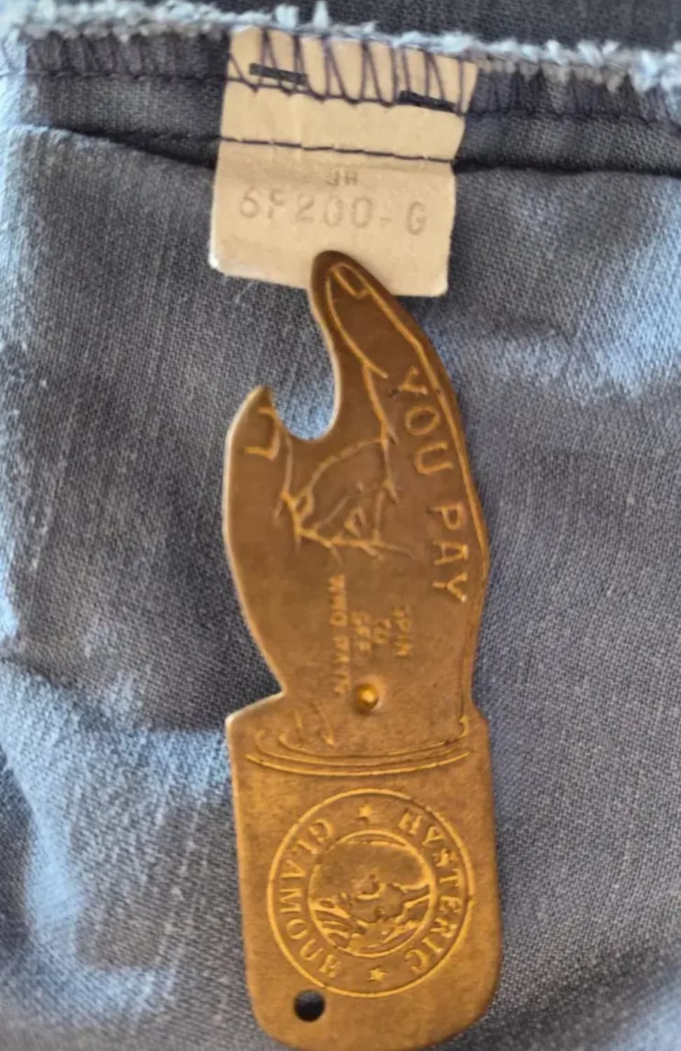 70s USA Wrangler Safari Bush Jacket (M) 상품이미지8