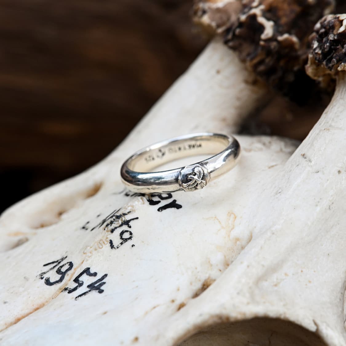 NATIVE AMERICAN 독수리문양 은반지 실버링 24호 상품이미지3