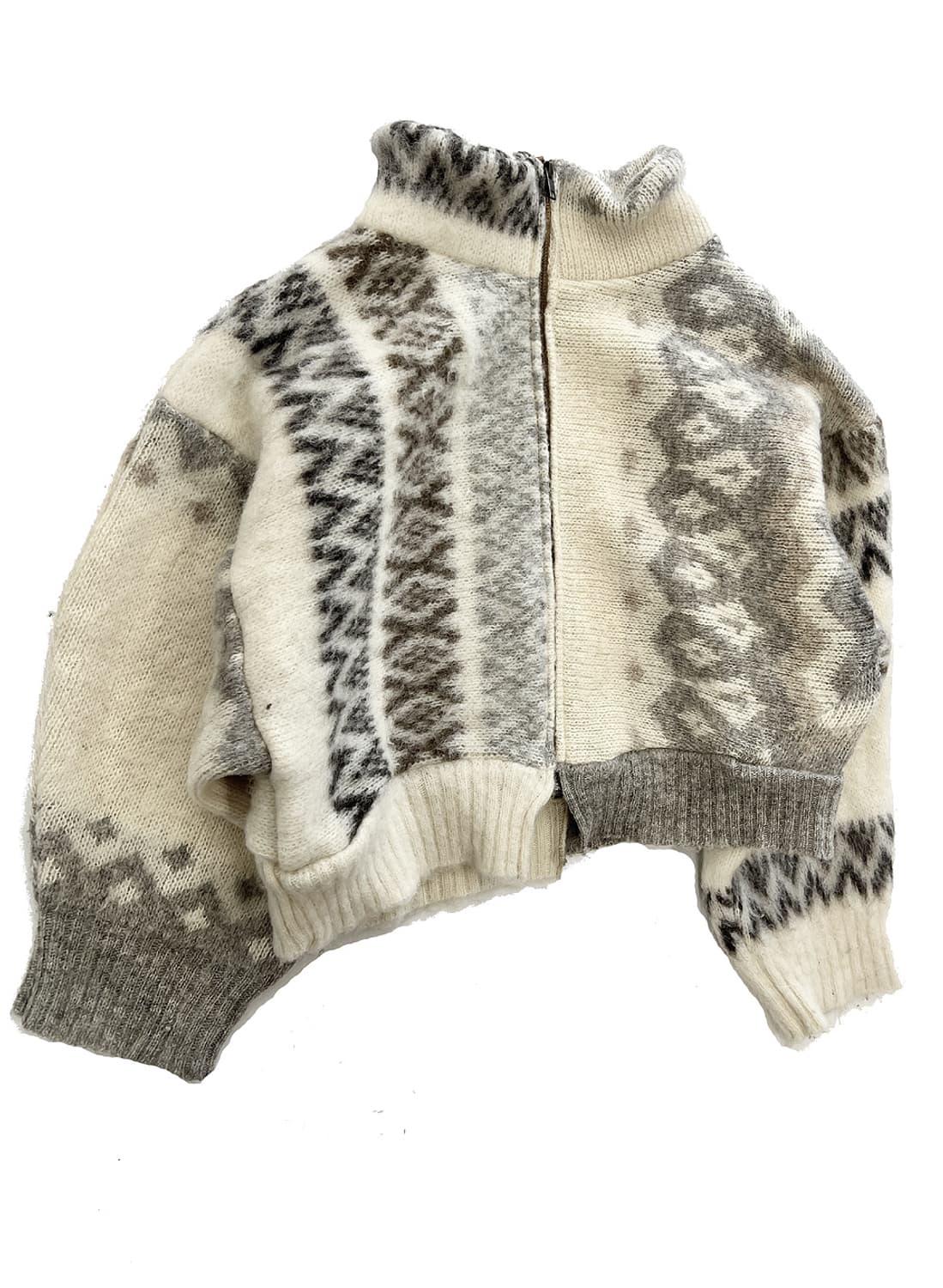 나나서카 울 블루종 상품이미지4