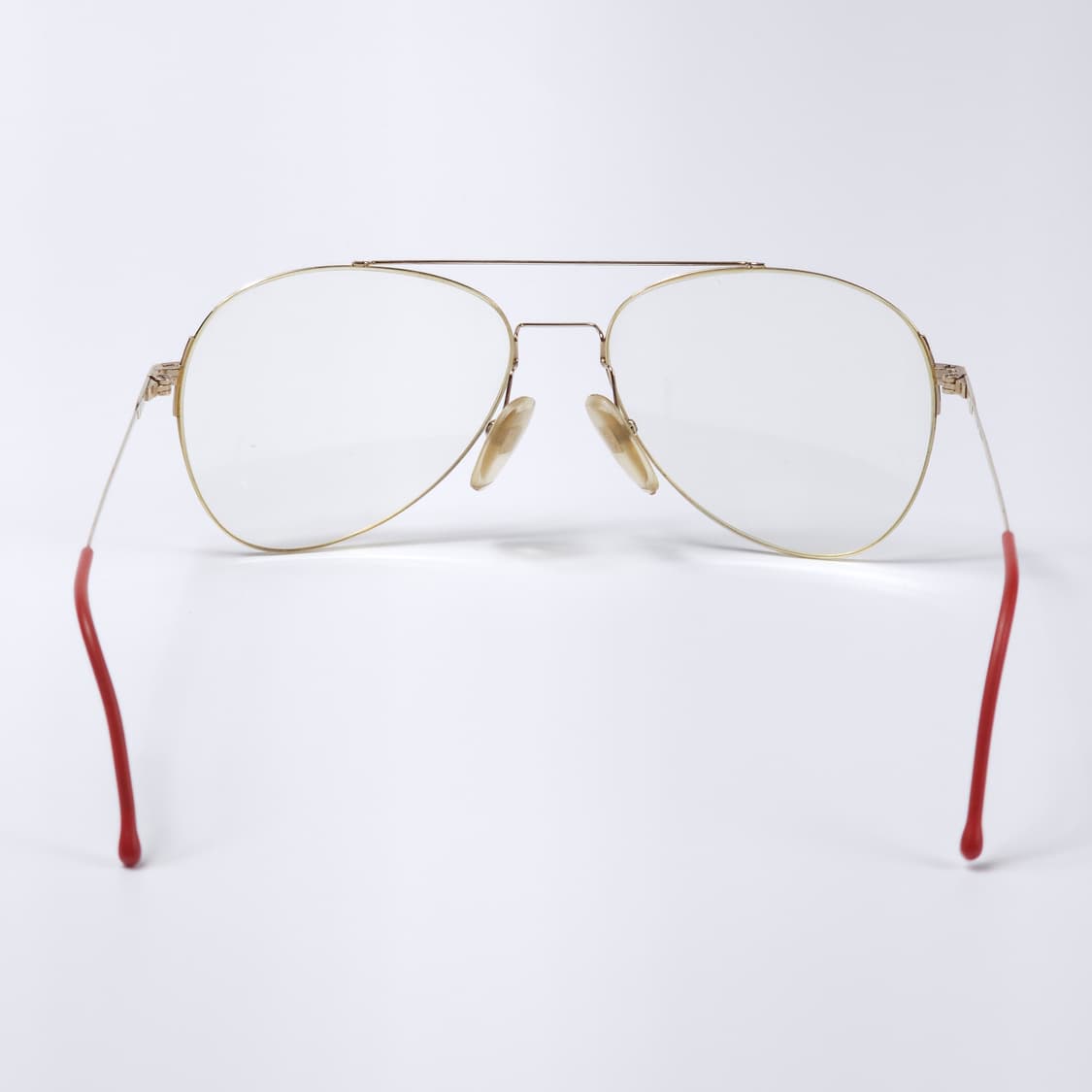 90년도 18K 도금 빈티지 투브릿지 안경 상품이미지5