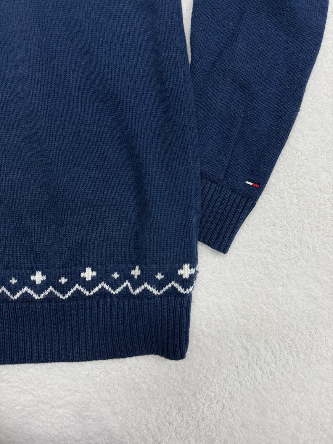 타미힐피거 패턴 니트 XL 상품이미지2