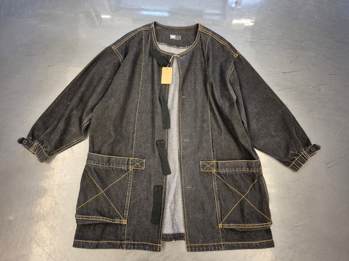 80s MIYAKE DESIGN STUDIO 이세이미야케 데님자켓 상품이미지1