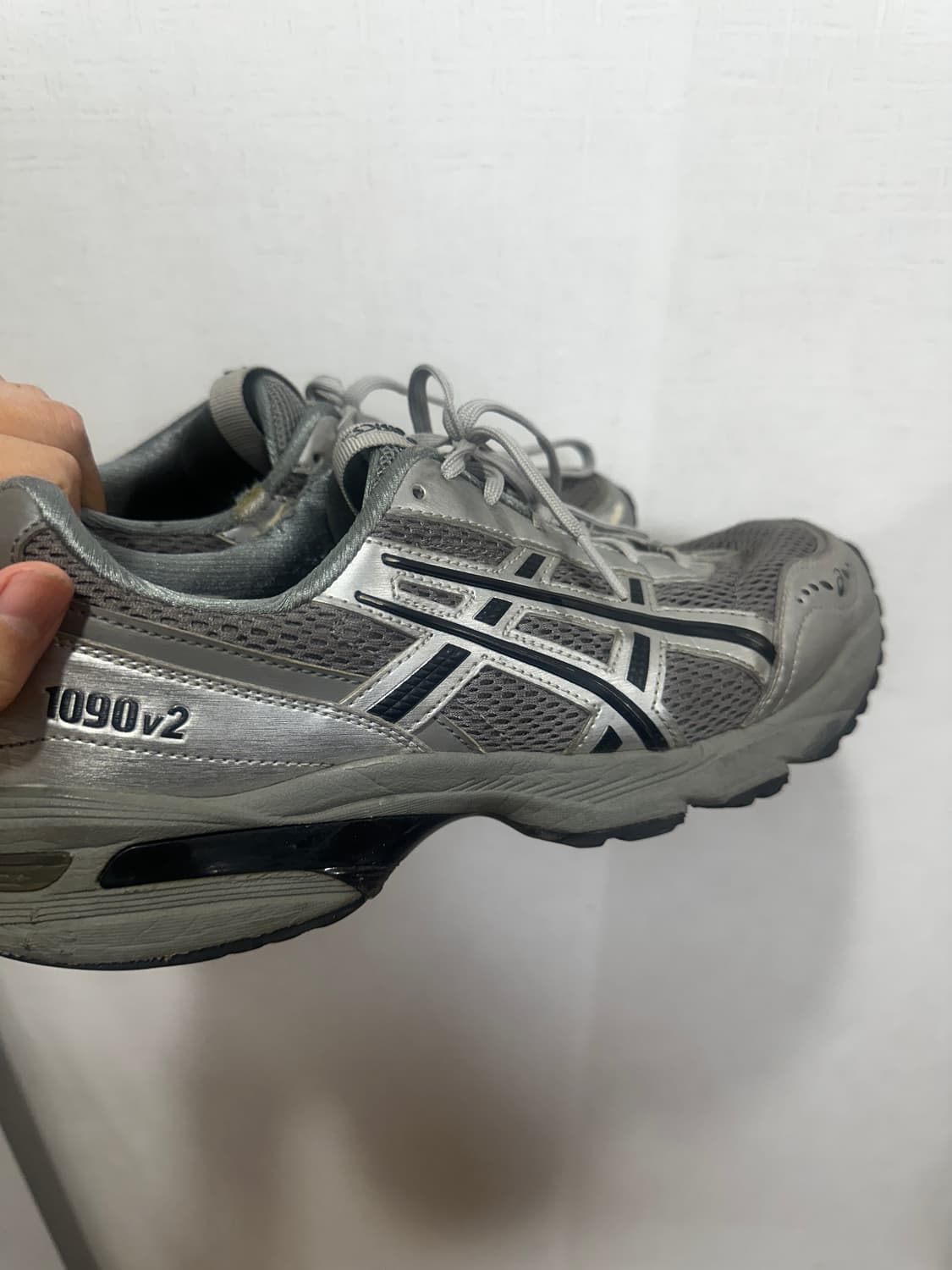 아식스 프레자 위워 젤 1090 V2 클레이 그레이 퓨어 실버 280 상품이미지2