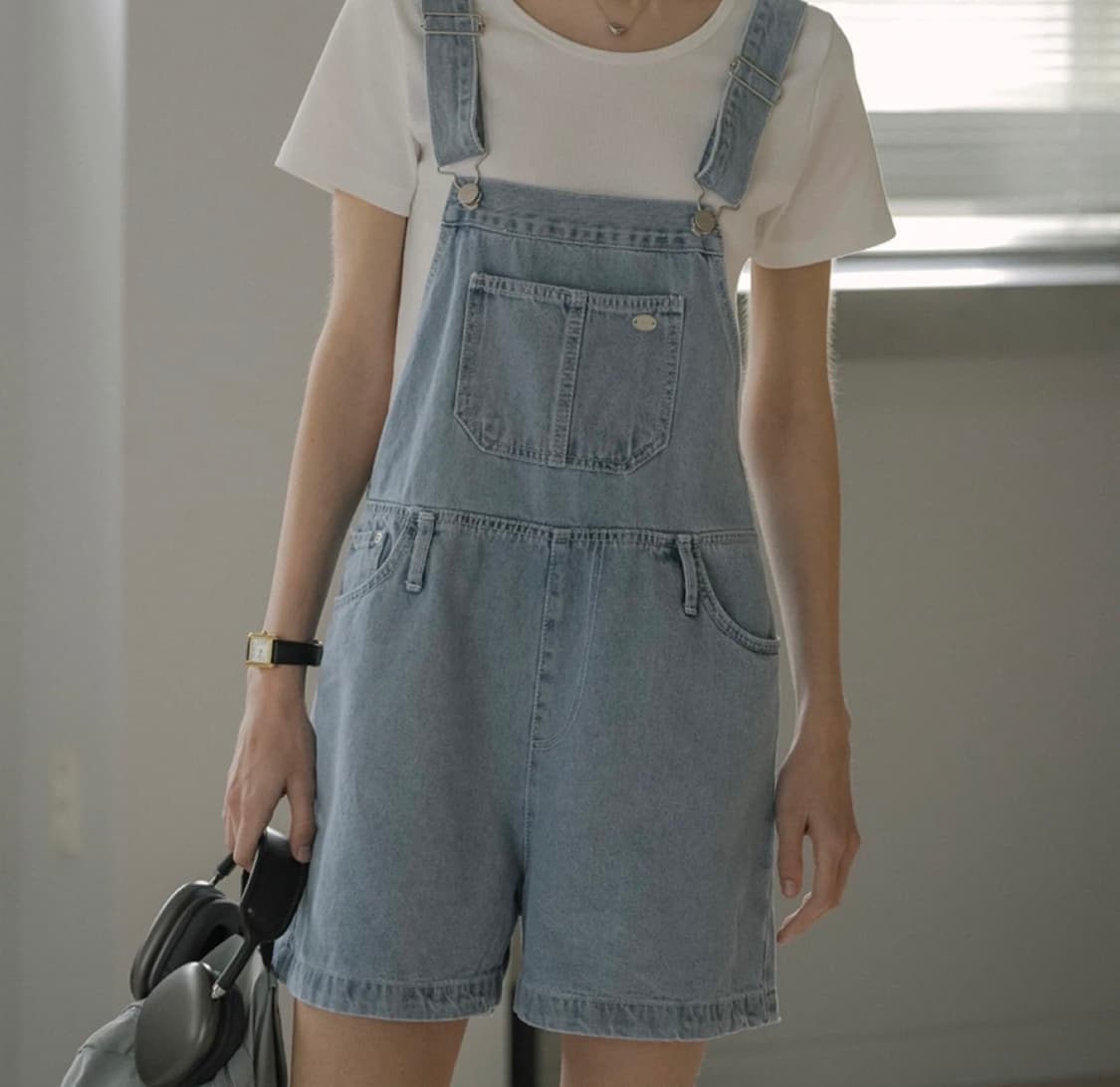 노운베러 데님 오버롤 상품이미지2