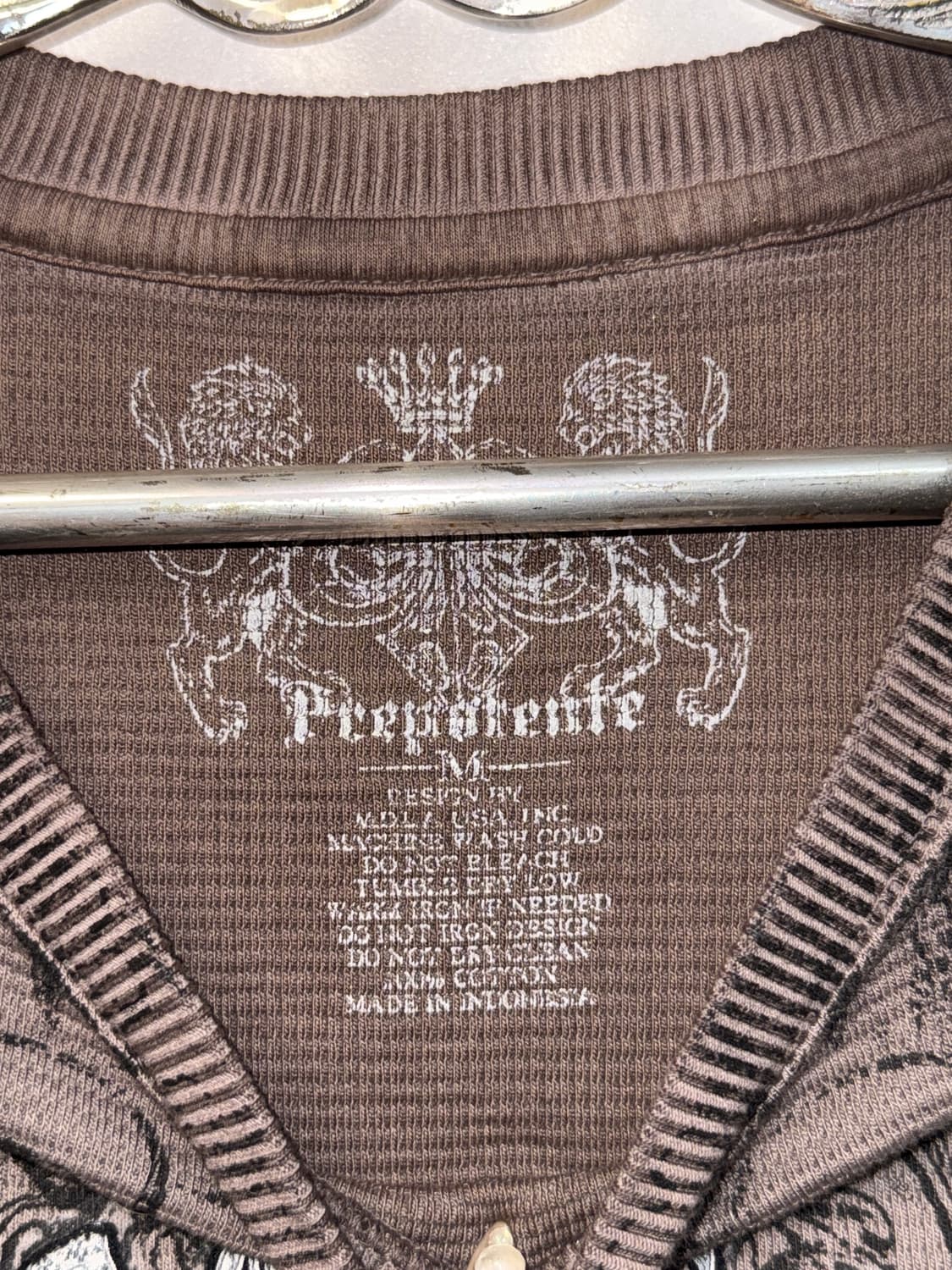 Prepotente ash brown oriental punk 긴팔티 상품이미지4