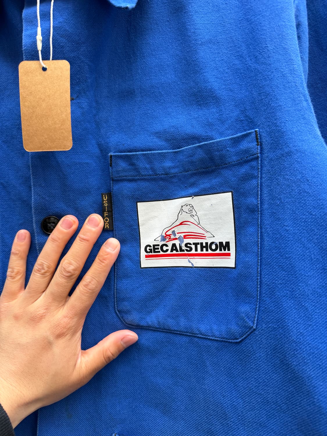 OLD FRANCE MADE VINTAGE 빈티지 프렌치워크자켓 상품이미지6