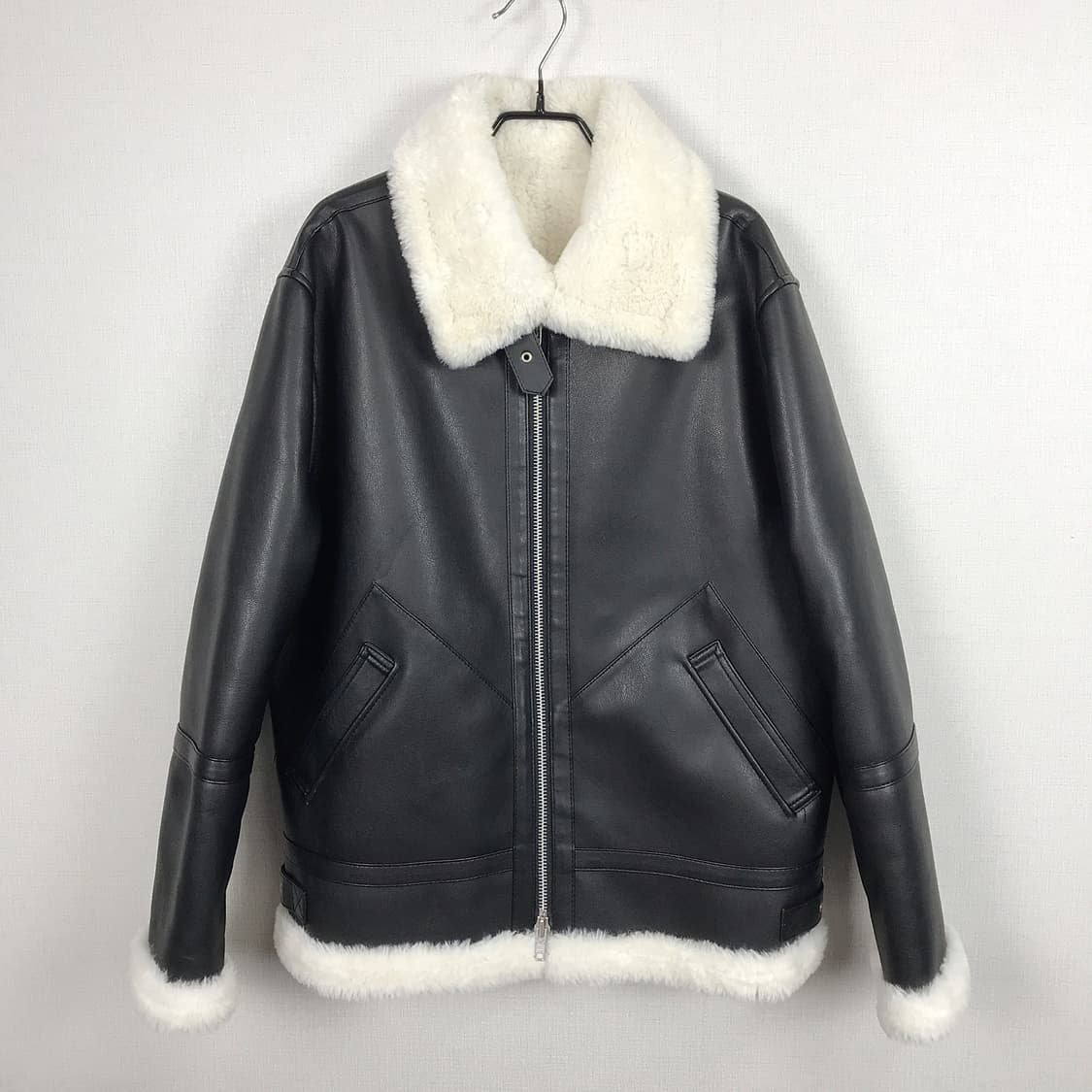 도프제이슨 가죽 무스탕 점퍼 남성XL 상품이미지1